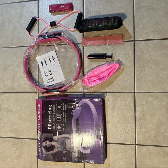 Pink Pilates Ring Set - Picture 1 of 3